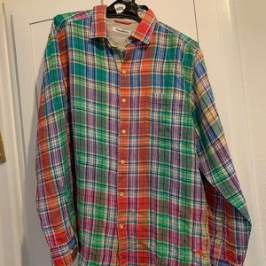 Tommy Bahama Mahal Madras button down